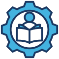 product engineering and development learn icon