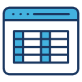 product engineering and development excel icon