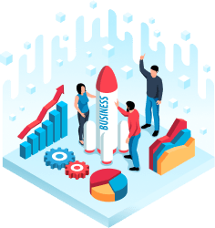 data engineering custom software solution vector