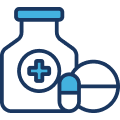 Biomedical drug icon