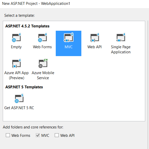 new asp project