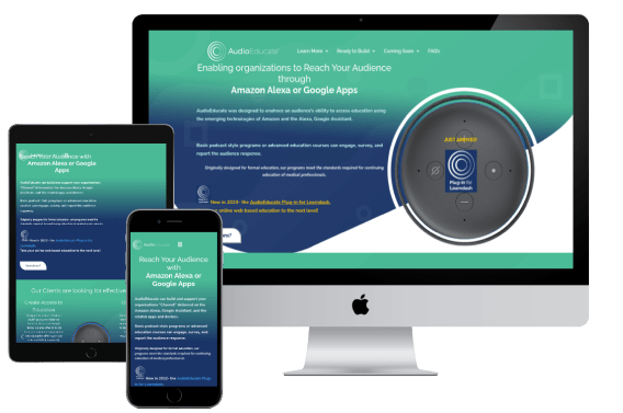 online SAAS platform audioeducate image