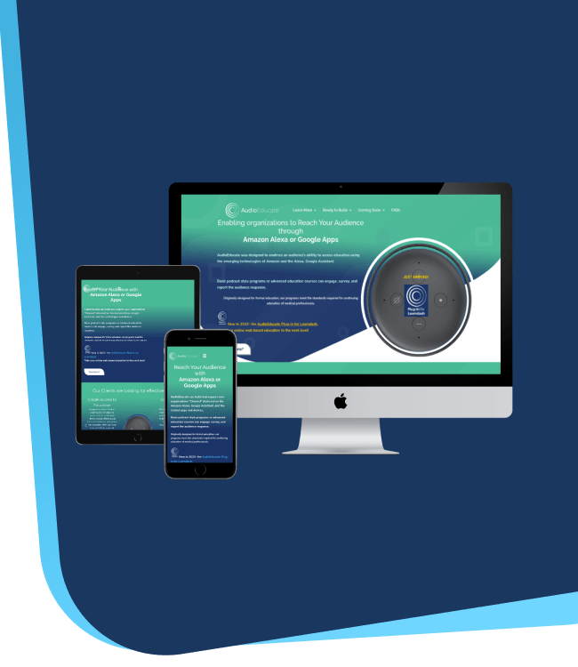 online SAAS platform mobile banner image
