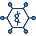 Biomedical software solutions icon