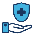 Healthcare software solution icon
